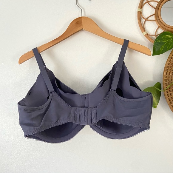 SOLD Freya underwire pure sculpt molded nursing bra US 40I / UK 40G gray unlined - Picture 7 of 9